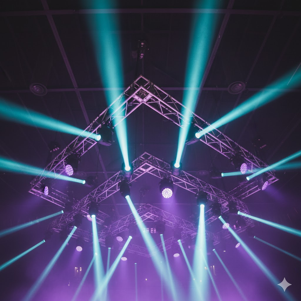 Wynajem oświetlenia scenicznego